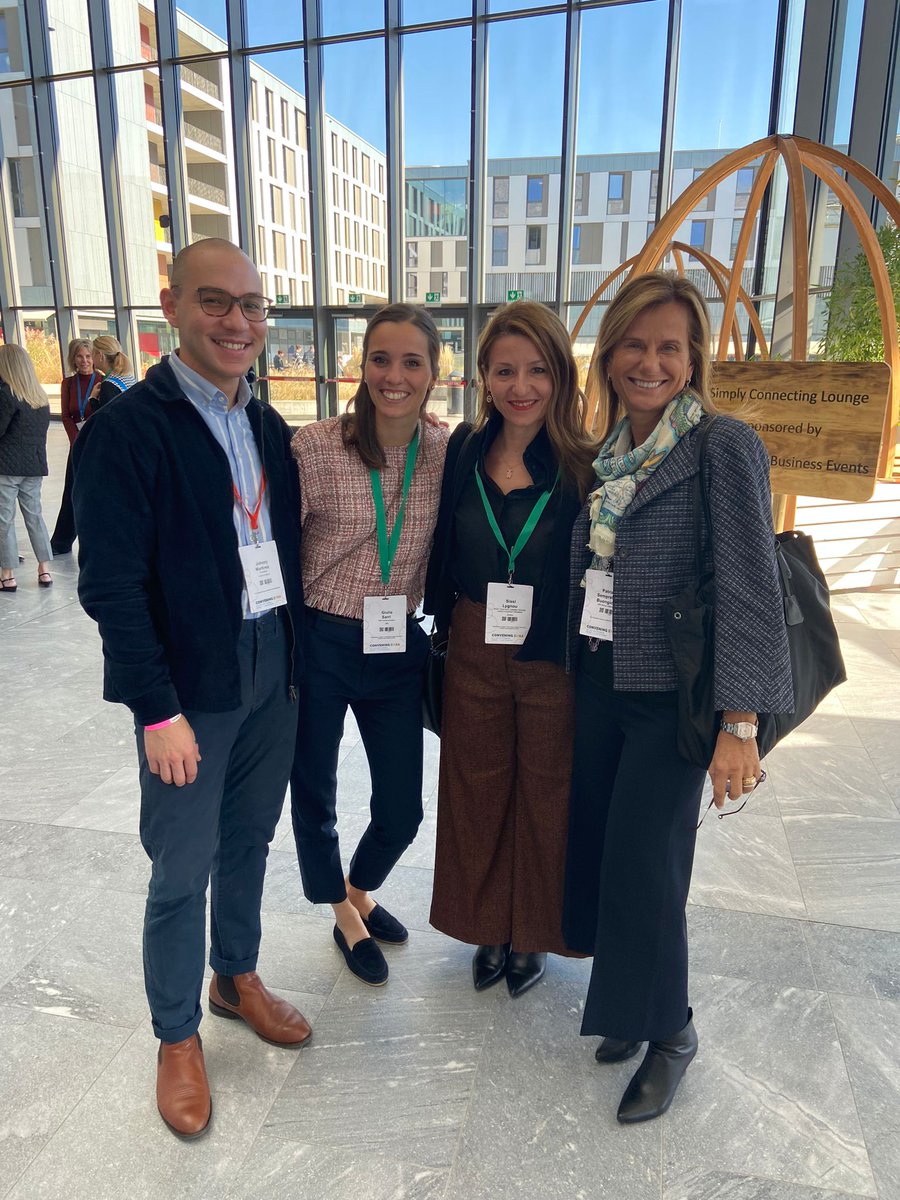 So good to catch up with <a href="/AnnalisaPonchia/">ANNALISA PONCHIA</a>, <a href="/GiuliaIneke/">Giulia Ineke Sarri</a>, <a href="/SissiLygnou/">Sissi Lygnou</a> and Patrizia Semprebene Buongiorno at #ConveningEMEA! 

<a href="/pcmahq/">PCMA</a> <a href="/AIMGroupInt/">AIM Group Int</a> <a href="/Shocklogic/">Shocklogic</a> #PCMAEMEA #eventprofs