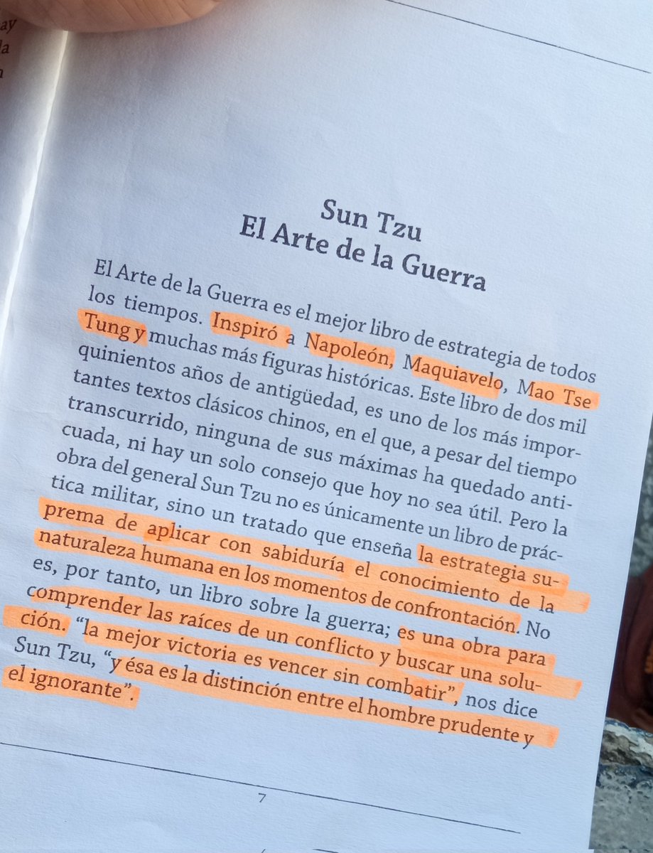 UlisesCarofilis's tweet photo. "La mejor victoria es vencer sin combatir" y esa es la distinción entre el hombre prudente y el ignorante.
General Sun Tzu
#ElArteDeLaGuerra https://t.co/6Cj0K9IVsc