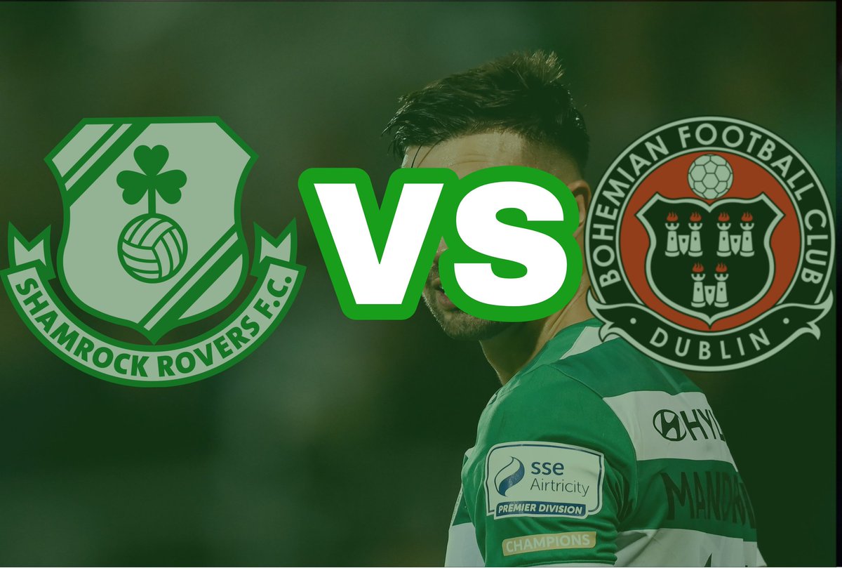SRFCFanTV's tweet photo. DERBY DAY! 

After a 2-0 win against Sligo Rovers on Friday night, the Hoops face off against Bohemians at 19:15 this evening.

CMON THE HOOPS ☘

#Rovers2021 https://t.co/rNq2CoPvAZ
