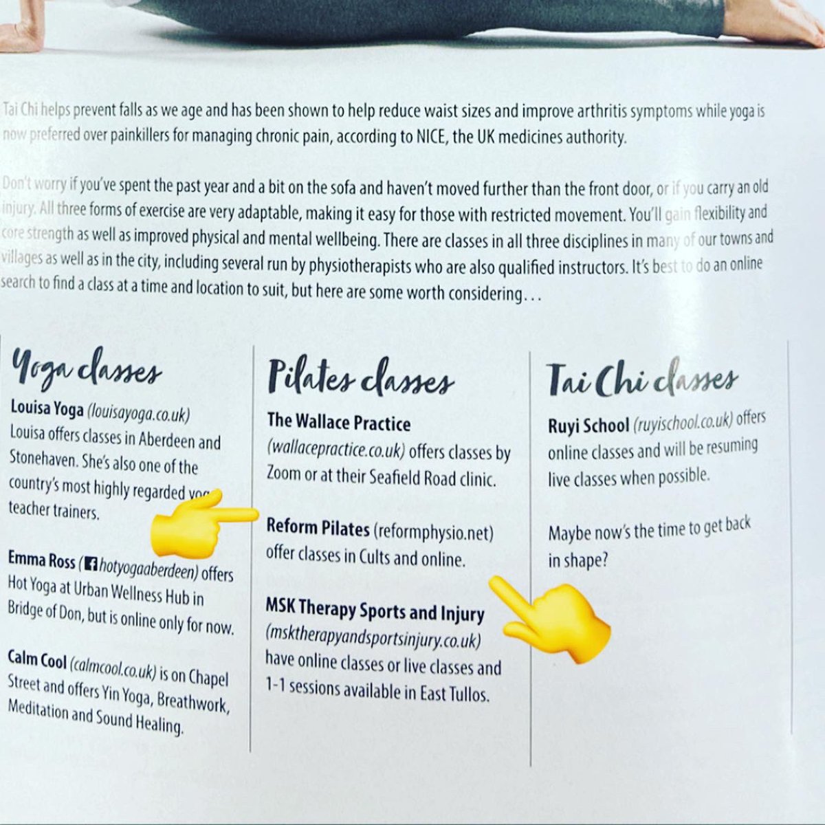 reformPhysio & pilates tweet media