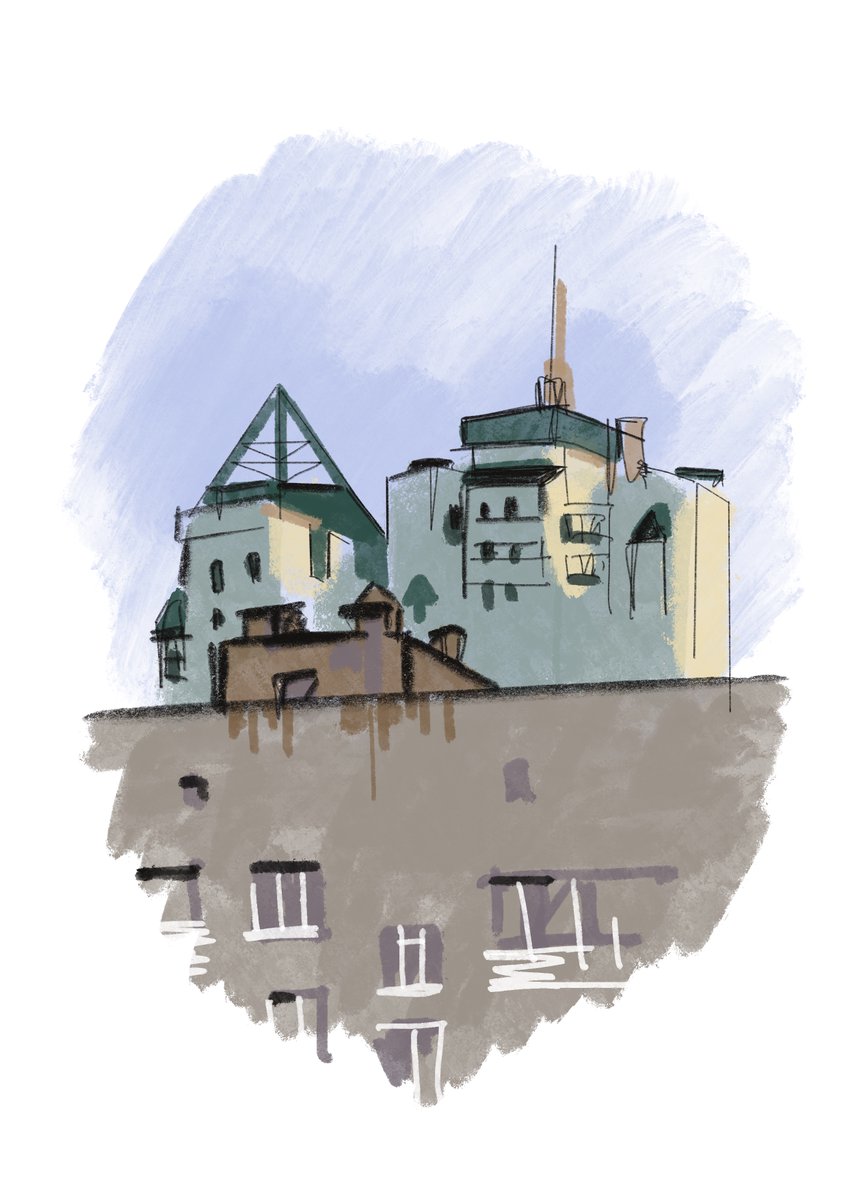 iranoiro's tweet photo. So bad itâs almost good (I mean architecture)
#illustration #sketching #architecture #procreate #ipadpro #kyiv #solomyanka @ Kyiv, Ukraine https://t.co/Dq2pkP7CL3