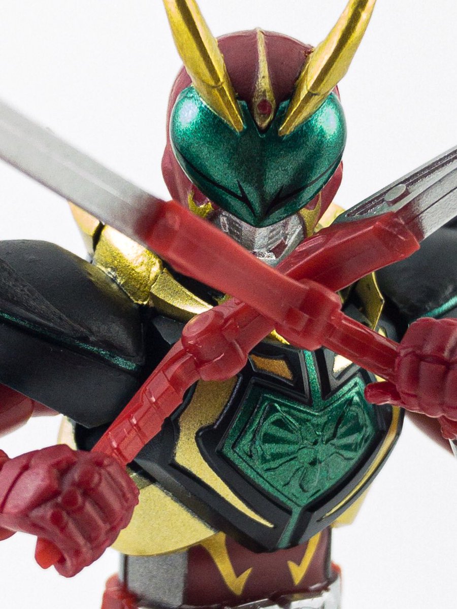 SHODO 仮面ライダーワイルドカリス 可動フィギュアにあまり恵まれない