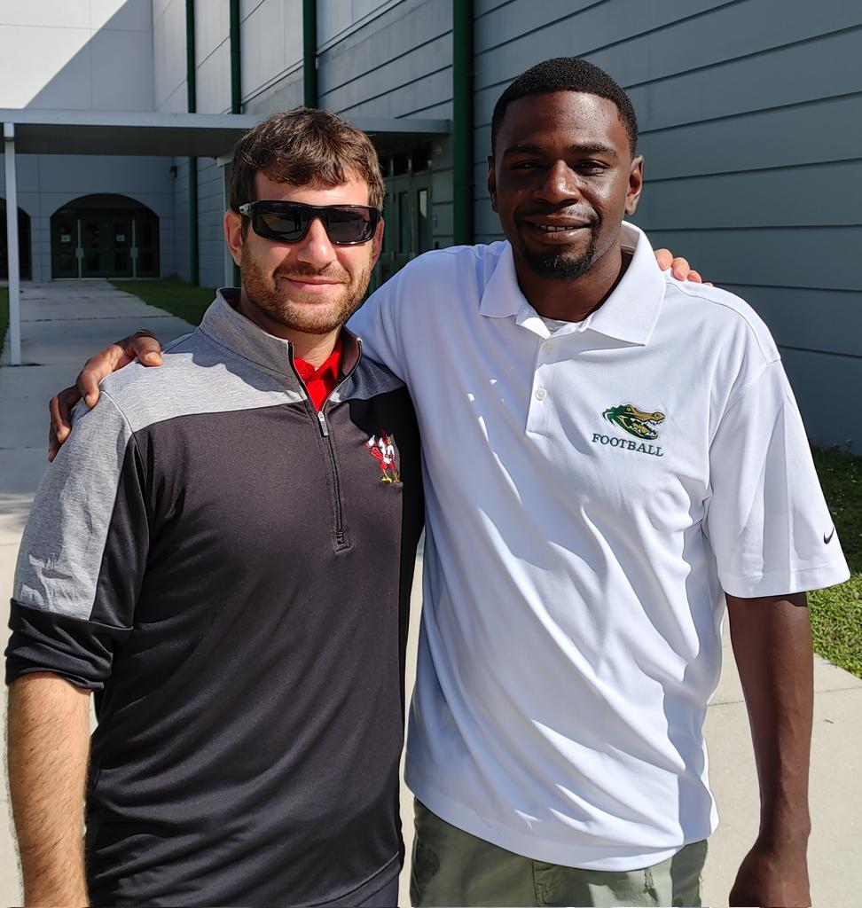 Great visit on Friday with University of Louisville coaches. Congrats <a href="/keltonh239/">Kelton Henderson</a> Kelton Henderson on your offer from Louisville. Thanks @MarkIveyUofL90