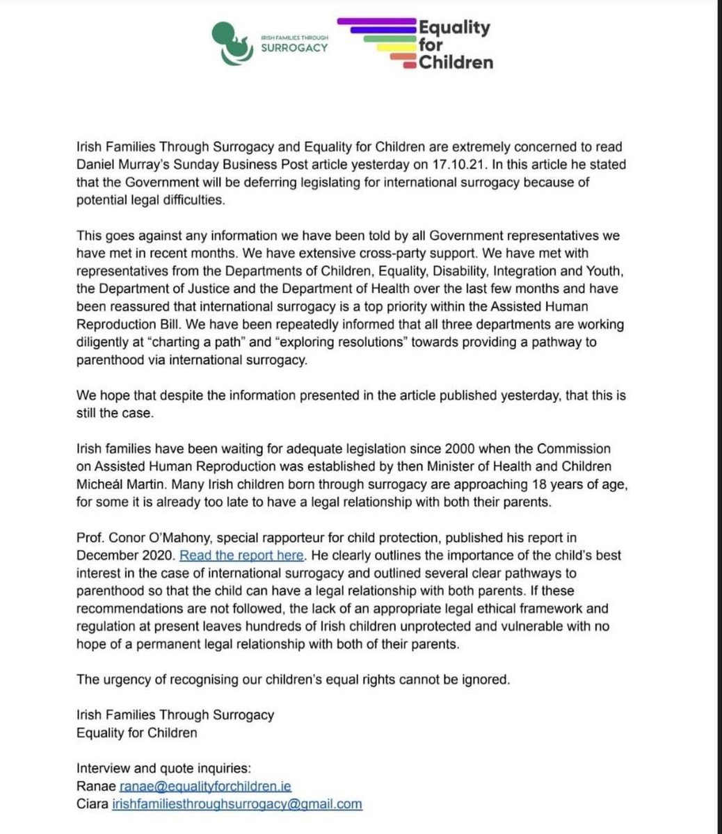 Markus Feehily Net (@mfeehilymusic) on Twitter photo ♥️<a href="/MarkusFeehily/">MarkusFeehily</a>: “Please read and share this statement by
<a href="/IrishFamiliesTS/">Irish Families Through Surrogacy</a> <a href="/equalchildren/">Equality for Children</a>”
©️ instagram.com/markusmoments ♥️<a href="/MarkusFeehily/">MarkusFeehily</a>: “Please read and share this statement by
<a href="/IrishFamiliesTS/">Irish Families Through Surrogacy</a> <a href="/equalchildren/">Equality for Children</a>”
©️ instagram.com/markusmoments