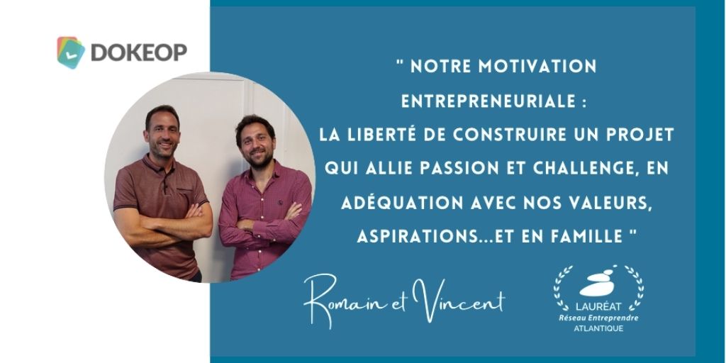 👨🏻‍🎓Romain et Vincent Piau sont lauréats 2021 ! 
Ils ont créé <a href="/DokeopApp/">dokeop</a> ➡️ plateforme web de gestion des documents justificatifs destinée à faciliter la vie des organisateurs d’événements sportifs, des fédérations et clubs sportifs.
📍Leur portrait ici : bit.ly/2Xn33Km