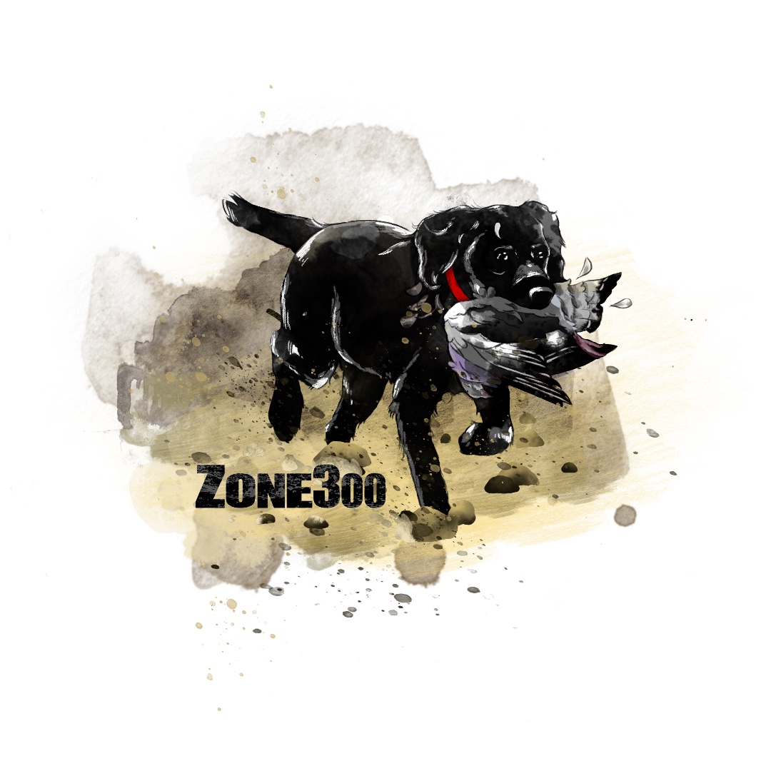 Zone300off's tweet photo. Un magnifique dessin de Roxy  (notre chouchoute) dans La fièvre bleue, disponible sur #Zone300 ! 
#chiendechasse #chasse #hunting #filmdechasse #videodechasse https://t.co/f5iU362eMY