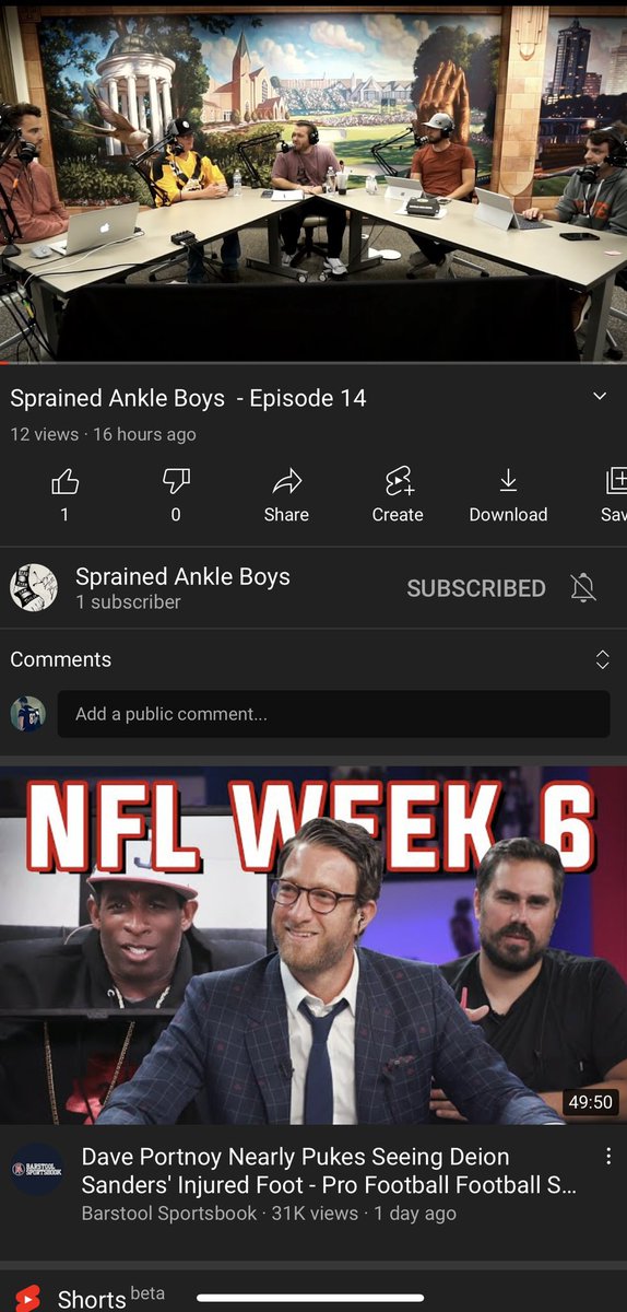 Sprained Ankle Boys tweet media