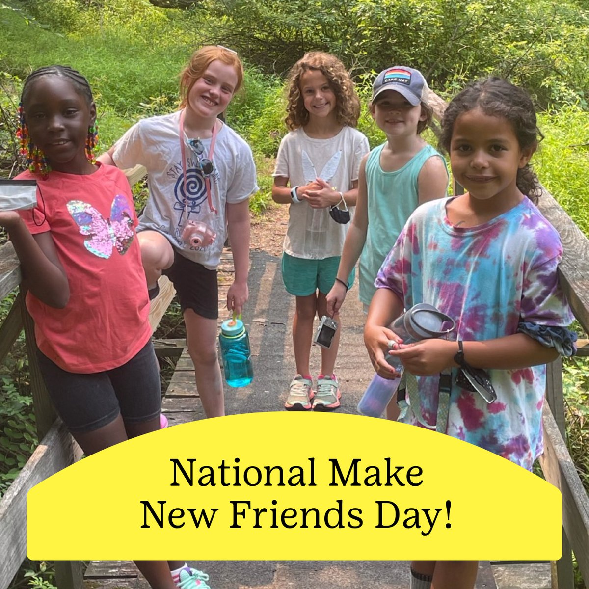 🎶Make new friends, but keep the old.. 🎶Happy #NationalNewFriendsDay! 👭 Are you interested in making new friends? Join GSEP and that is a guarantee! Follow this link if you're looking to join Girl Scouts or renew your membership!💚