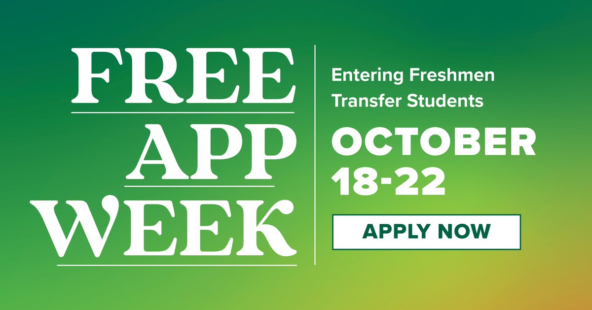 chooseuab's tweet photo. 🐲  UAB is waiving the admission application fee from Oct. 18-22 — no code needed. Get started on your application today! https://t.co/qXRL74Icd3 The fee will be waived for all entering freshmen and transfer students, along with online undergraduate degrees! #chooseuab #goblazers https://t.co/GKX7Wv4sIN