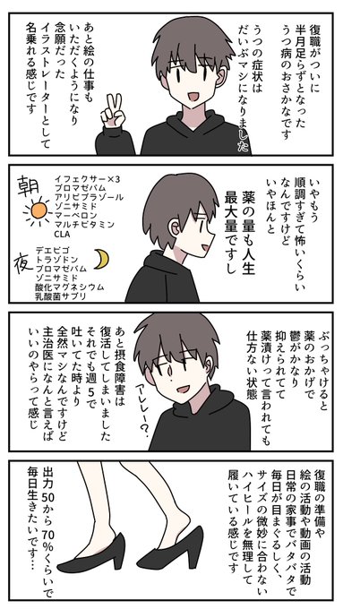 うつ病 を含むマンガ一覧 9ページ ツイコミ 仮