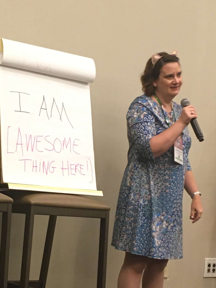 SteveStewartMe's tweet photo. It's only been 24 hours, but I already miss #SPL21.
Yes. I do too.
Here's a few photos from @CarrieFromYaYa and @KYPodcasting's session.
Just take the word "just" out of your vocabulary and you will INSTANTLY be more empowered!
(see what I did there?) https://t.co/fLx5cofdTm