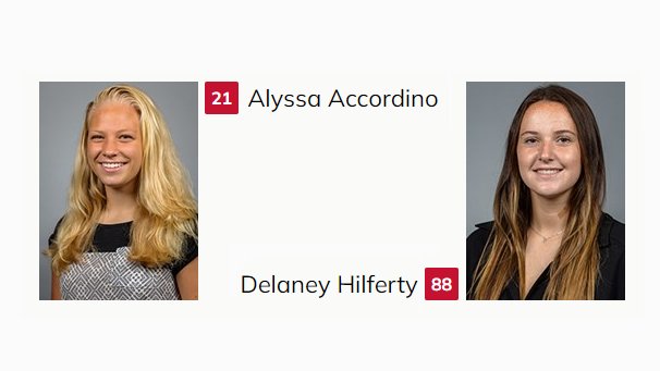 King's College Monarchs kickers Delaney Hilferty &amp; Alyssa Accordino became the 5th &amp; 6th female kickers to record points in an NCAA game while also becoming the first pair to accomplish the feat in the same game in a 51-12 win over Albright. kingscollegeathletics.com/news/2021/10/1… #D3FB