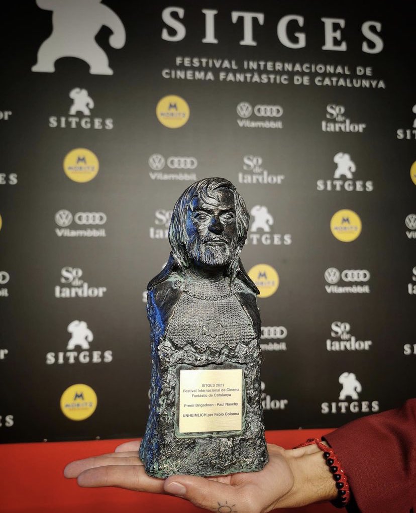 ApixFilms's tweet photo. Premio #PaulNaschy para  #UNHEIMLICH de #FabioColonna en @sitgesfestival 
¡Enhorabuena a todo el equipo! Orgullosos por formar parte de tan lindo proyecto. https://t.co/ZgjGQCXirR