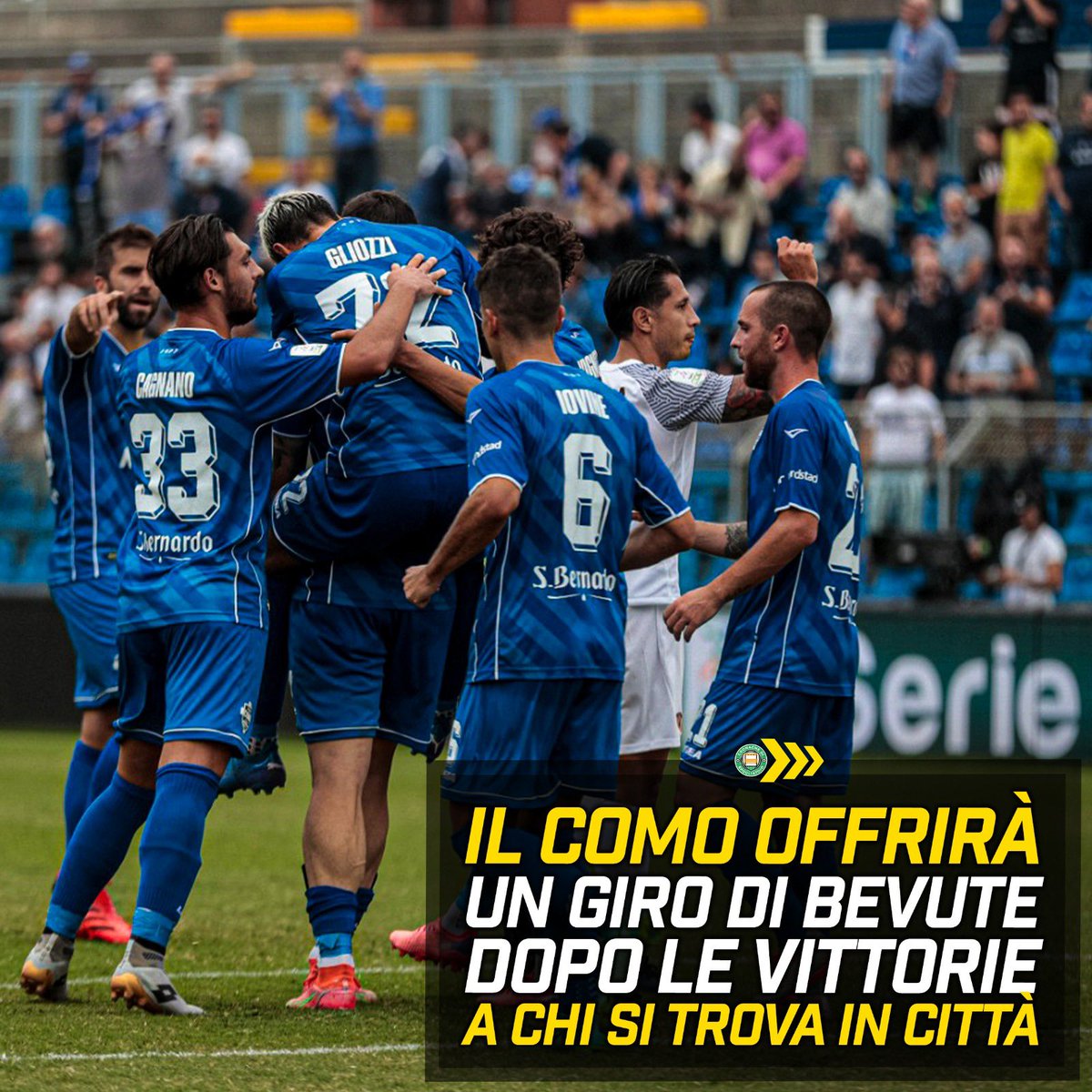 Il <a href="/Como_1907/">Como1907</a> si è inventato un modo fighissimo per avvicinare il club alla città. In occasione di alcune partite, visitare il centro sarà ancora più piacevole 😁🥂 

📲 bit.ly/3lQtAck