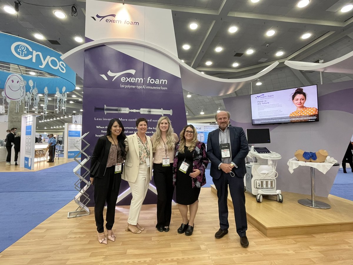 ExEmFoam's tweet photo. Learn about ExEm Foam, meet the team and view a live demo of the HyFoSy procedure at ASRM Booth #2234! We look forward to meeting you. https://t.co/kHW0YzVrVH