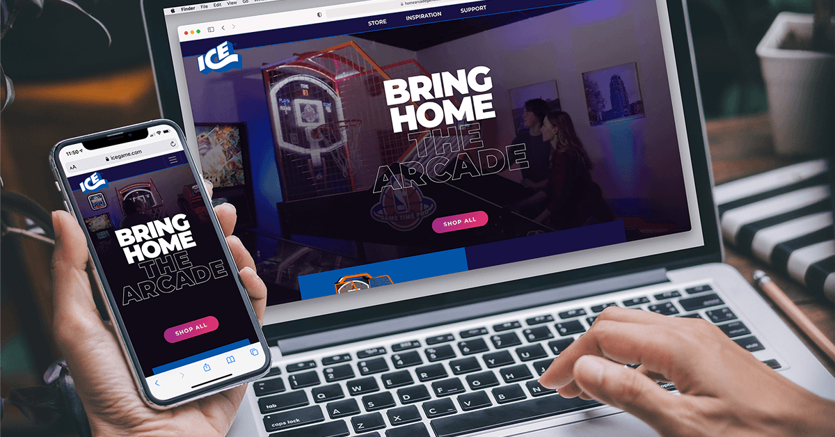 Due to the COVID-19 pandemic, <a href="/ICEArcadeGames/">ICE</a> focused on expanding business in the home market, creating ICE Home Arcade Games. They turned to us for help with a #marketingstrategy to transition to residential arcade sales. Find out how we did: clevermethod.com/work/ice-home-…