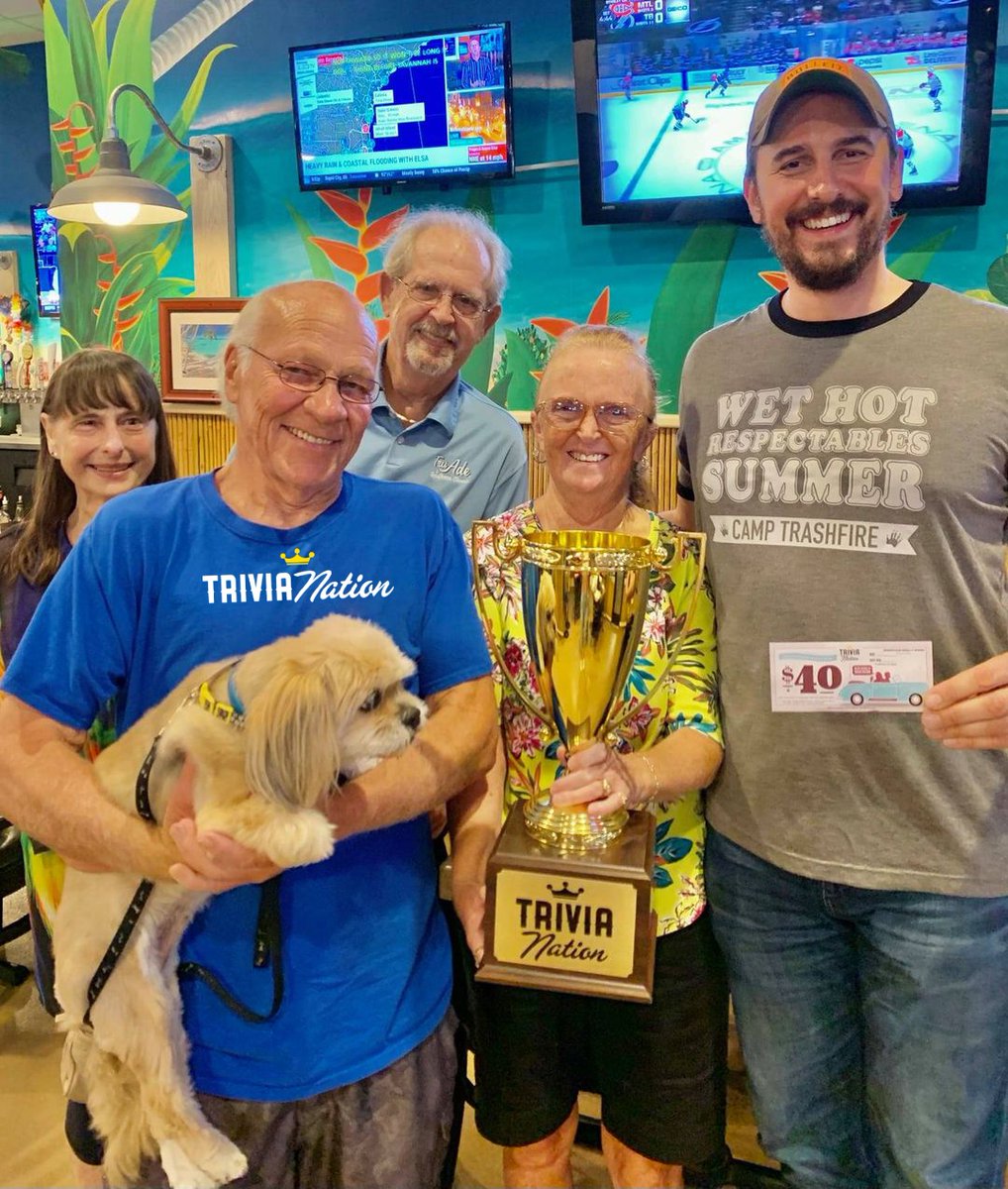 ✅ New week
✅ New Free Answer
✅ New Trivia Night Fun

Don't forget to check this week's Free Answer and remember it!! 🏆😉

Check Monday's shows ➡️ trivianation.com/trivia-tonight

Here's to a brand new week 🍻 #trivia #trivianight #fun #games #quizzes