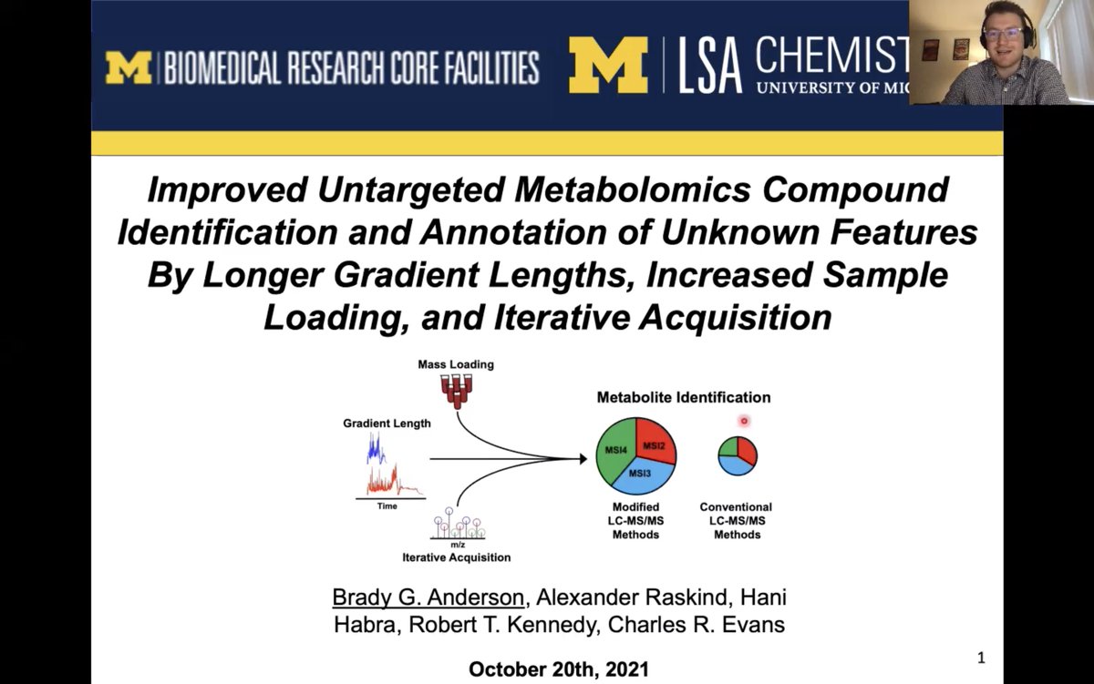 TheKennedyLab's tweet image. Attending the @MetabolomicsANA conference #MANA2021? Take some time to see the work Brady has been doing on untargeted metabolomics compound identification.  He&apos;ll be presenting Wednesday at 1:25!