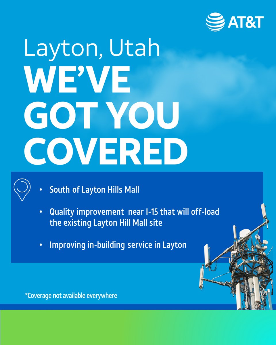 rockymtn_region's tweet photo. ROCKY MOUNTAINS - WE'VE GOT YOU COVERED! New towers are live in Utah, Wyoming and Colorado!
#Asiteisborn #gormr #gowest https://t.co/OwTHR58ByA