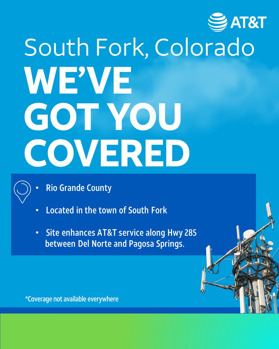 rockymtn_region's tweet photo. ROCKY MOUNTAINS - WE'VE GOT YOU COVERED! New towers are live in Utah, Wyoming and Colorado!
#Asiteisborn #gormr #gowest https://t.co/OwTHR58ByA