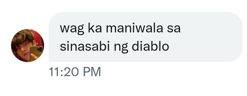 wag daw maniwala kay clearance