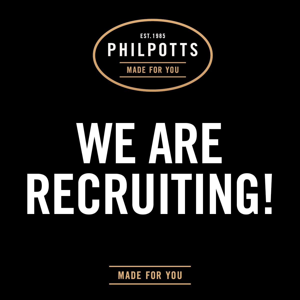 PhilpottsLtd's tweet photo. JOB ALERT 🔔 We are recruiting for catering assistants in various locations across the UK. 

To find out more about the roles and to apply online now see:
https://t.co/B5pIEP4gJF https://t.co/tdtuRZqtui