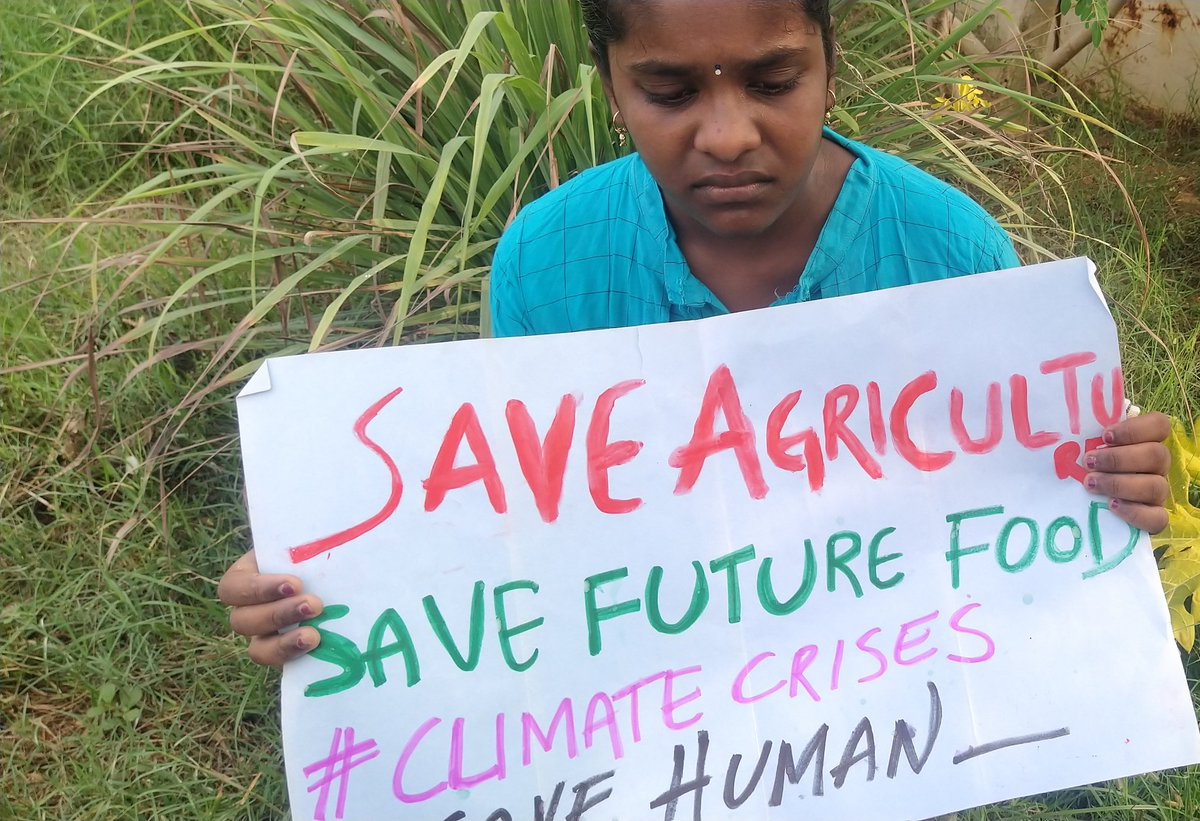 YadhumadiR's tweet photo. Save #Agriculture sectors, the billions of poor #farmers depends Agriculture and daily food.
#foodemergency
#climateemergency 
@COP26 @GretaThunberg @Elizabeth_Ruler @AgriFoodNet @UN_SDG @ConnectSDGs @Sdg13Un @SDG2030 @UKYouth @Sailforclimate @FFFUnitedStates @FFFIndia #Savefarme https://t.co/BJN6QmWPxC