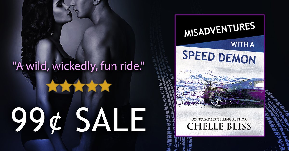 WaterhousePress's tweet photo. Read Misadventures with a Speed Demon by @ChelleBliss1 for 99 cents for a limited time!🏎

Download it👇
Kindle: https://t.co/bB9pEg0rRI
Nook: https://t.co/w3P05uiBku
Apple: https://t.co/T4qjnJo8n4
Google Play: https://t.co/gYFxtuPgeL
Kobo: https://t.co/sDZOBzMSYt https://t.co/R7iz8BU2n8