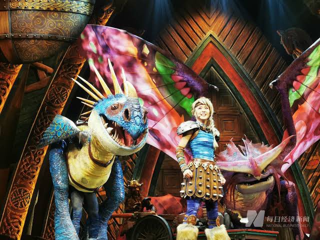 実写版ヒックとドラゴン、トゥースはユニバーサル・スタジオ・北京の