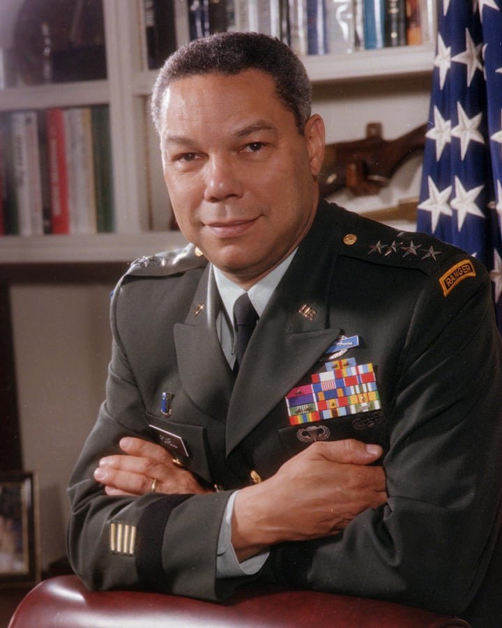 FoldsofHonor's tweet photo. We’re saddened to learn the news of the passing of former Secretary of State, former chairman of the Joint Chiefs of Staff and four-star general, Colin Powell (cont.) https://t.co/tQKqEgp4zf