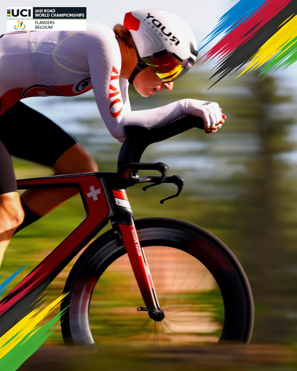 flanders2021's tweet photo. Congrats to our contestants and winners of Chrono des Nations 2021! 🏆 How fast are these guys? 💨💨💨 #Flanders2021 https://t.co/q1lO6bk0Kt