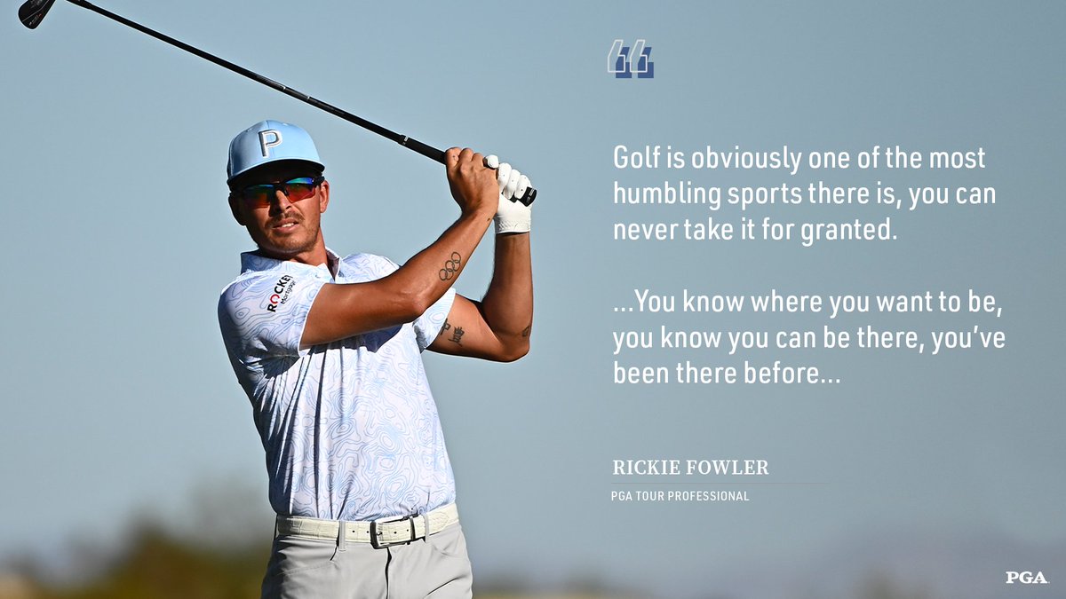 PGA's tweet photo. Shot to shot, hole to hole, round to round. You're going to have ups &amp; downs. Stay motivated &amp; get where you want to be. 

#MondayMotivation https://t.co/jKeSxG0C1N