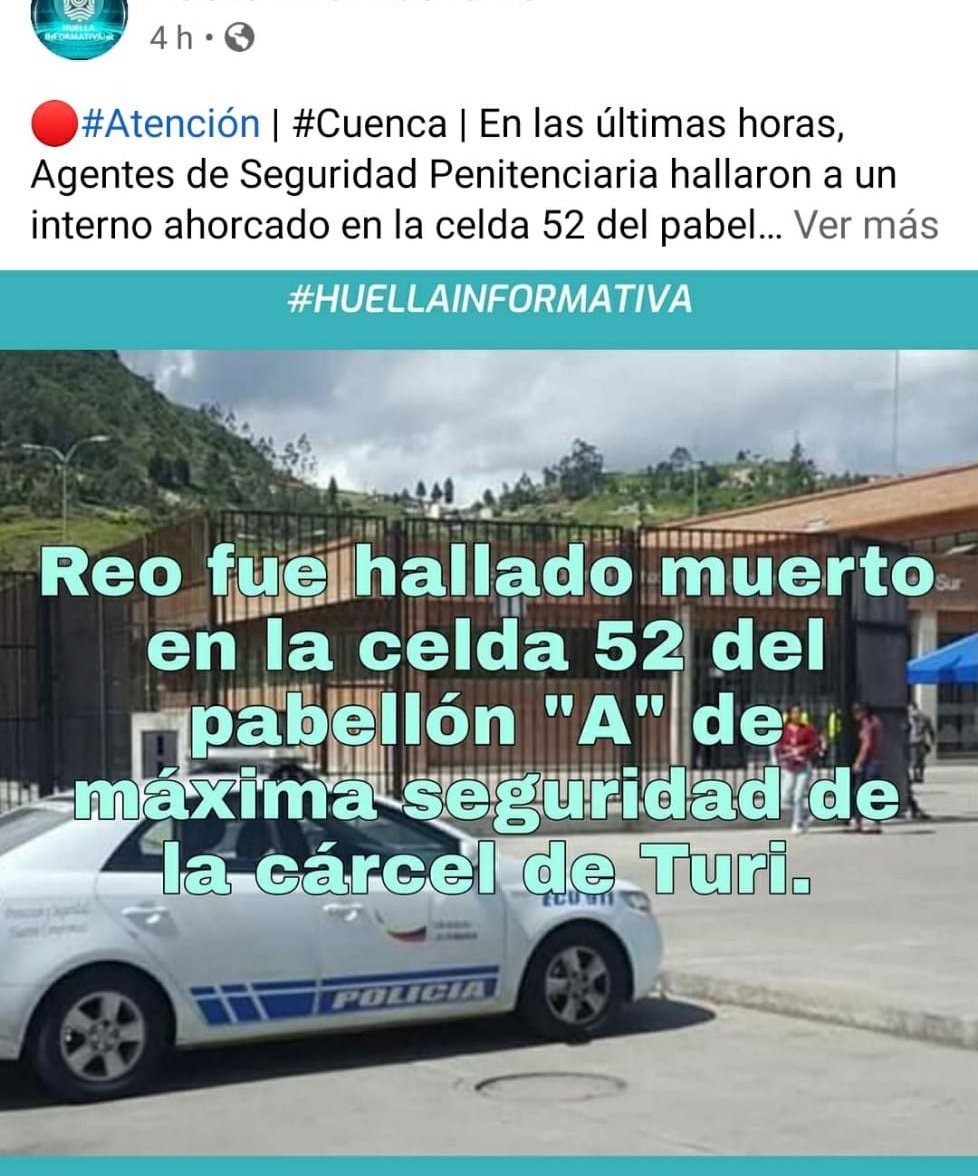 APPasivosEC's tweet photo. En cortos los muertos siguen en las #CARCLES del ECUADOR🇪🇨, esta administración resultó peor que la enfermedad de @Lenin  @LassoGuillermo si nos ponemos a contar ya pasaron de los 1000 muertos  y nadie dice nada en menos de 6 meses 😢 @AsambleaEcuador ni fu ni fa... https://t.co/Xhc4sPSU4C