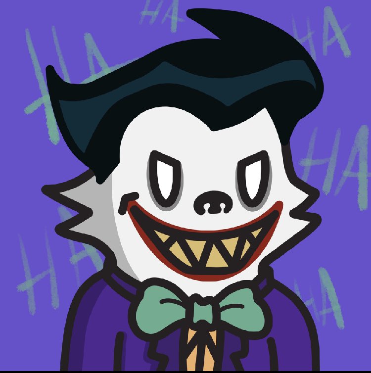 nftByte's tweet photo. @FangGangNFT @pxlhns I wanna see the joker in #Pxlfang form 🃏 https://t.co/Slw1Vmc3Rw