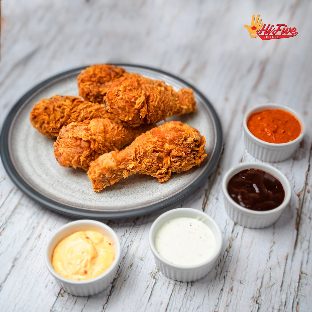 hifivechicken's tweet photo. HiFive Chicken’s Drumstick is crispy, tender, and juicy on the inside, served with Mouthwatering sauce.
10 pcs for just $15.95.
.
.
.
.
.
#hifivechicken #friedchicken #chicken #fastfoodcanada #fastfood #friedfood #fastfoodburnaby #burnaby #vancouverfastfood #canadafood https://t.co/FLvRsz4BDm