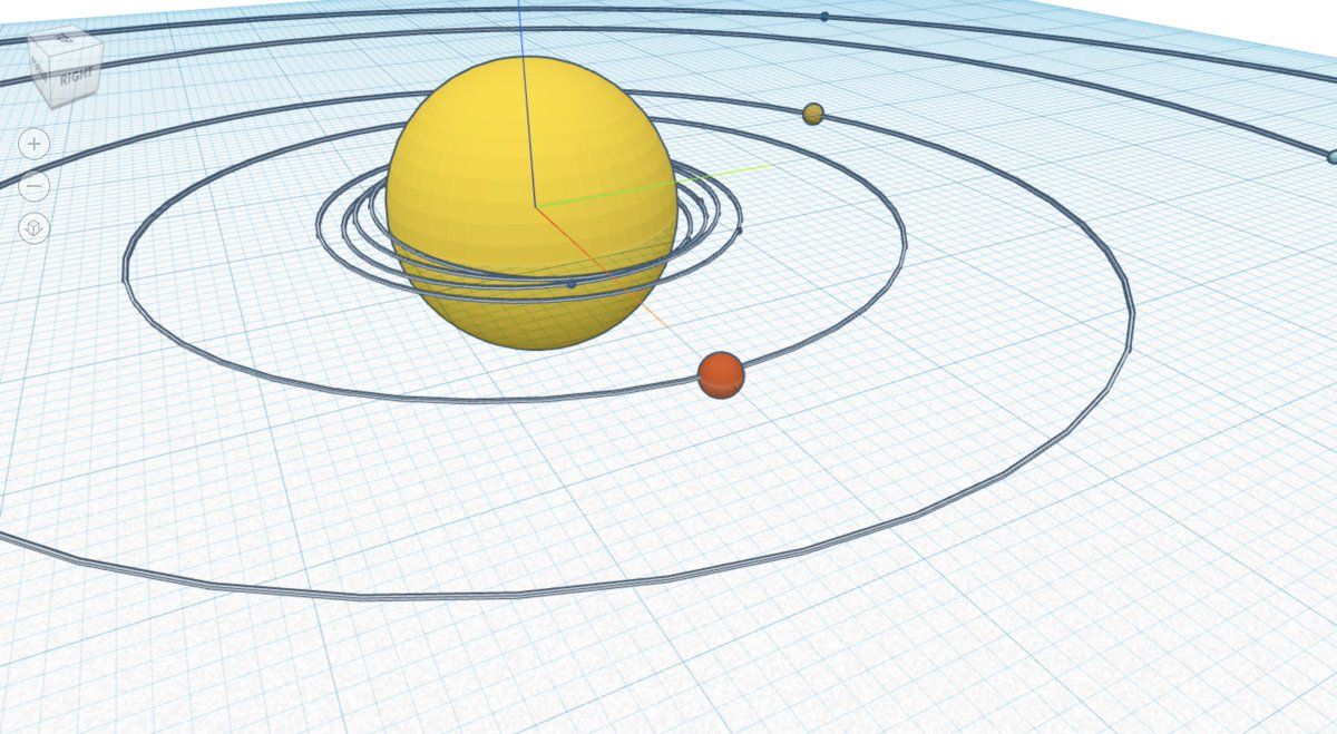 tinkercad's tweet image. In StumpChunkman&apos;s #Instructable, he not only shows how to scale the solar system in #Tinkercad, but also walks through how you can utilize #Codeblocks for a project like this.

instructables.com/Scaling-the-So…