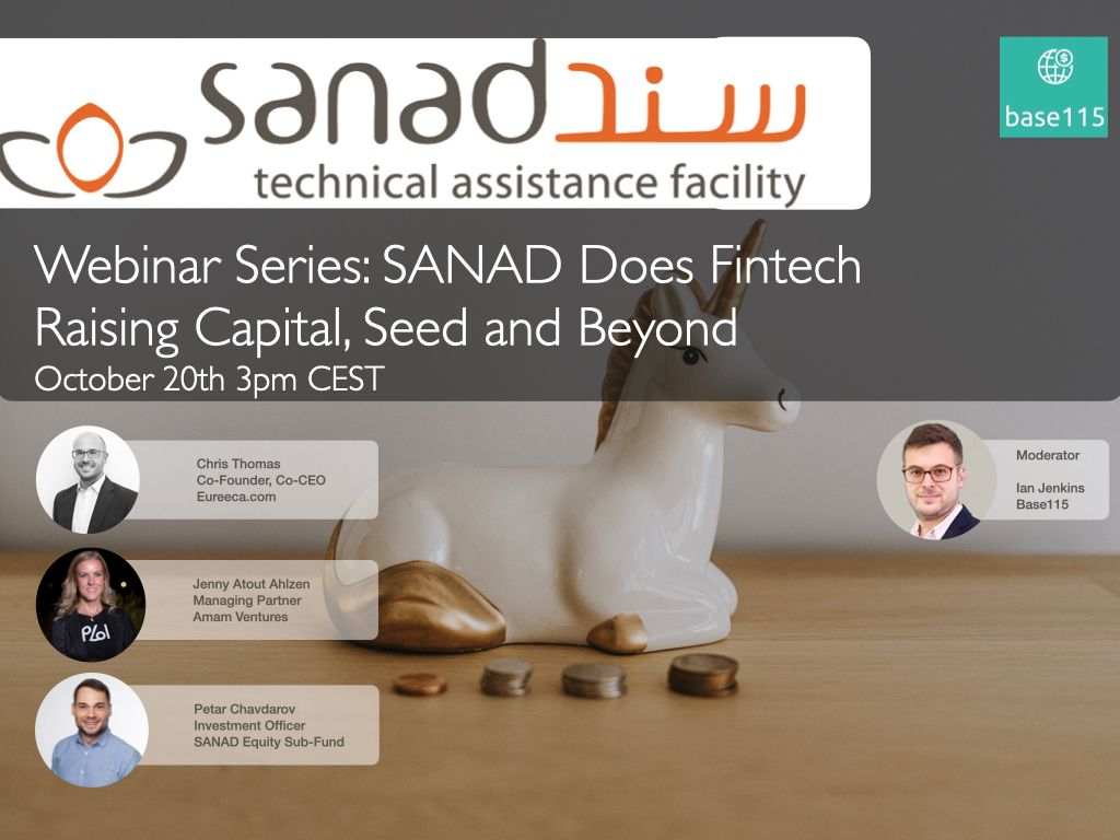 aaronHSL's tweet photo. Excited to watch the #SANADdoesFintech webinar on Wednesday 20th Oct at 3pm CEST. @IanJenkins70 will be discussing raising capital with @jennyahlzen of @AmamVentures @ChavdarovPetar of @FinanceinMotion and @eureecachris of @eureecamoment https://t.co/mVm9vBCoUX