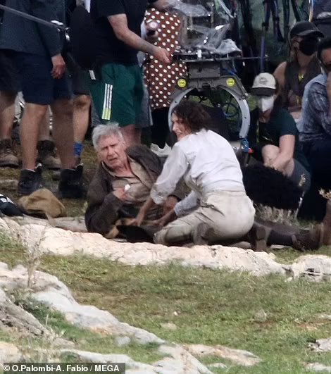 coopercooperco's tweet photo. the new Indiana Jones sure likes it's gonna be... uh... something https://t.co/rrktRJ5ePA
