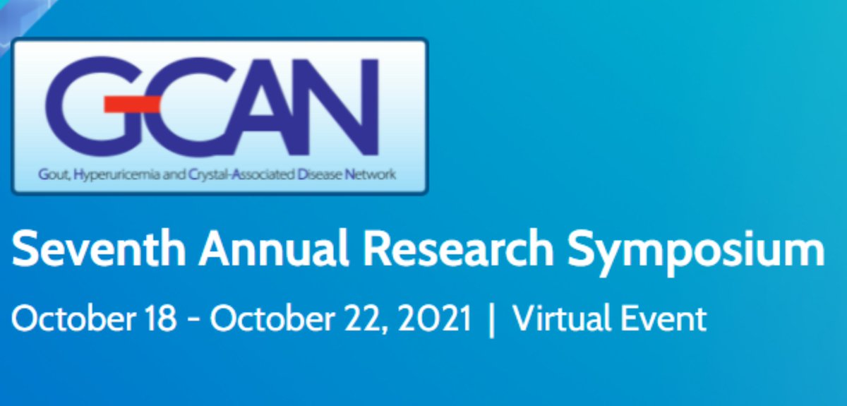 #2021GCAN Annual Research Symposium opens TODAY!  Log in with your registrant password to hear our year in review lectures, a special lecture from Dr. Park of NIH and take a tour of this year’s posters. Not registered? Go to bit.ly/3FEOgMu.