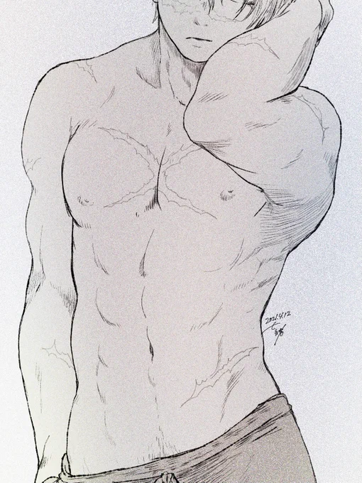 #みんなのさねヘソが見たい

モヤっとしたヘソしか無いけどたぶんヘソ 過I去I絵より 