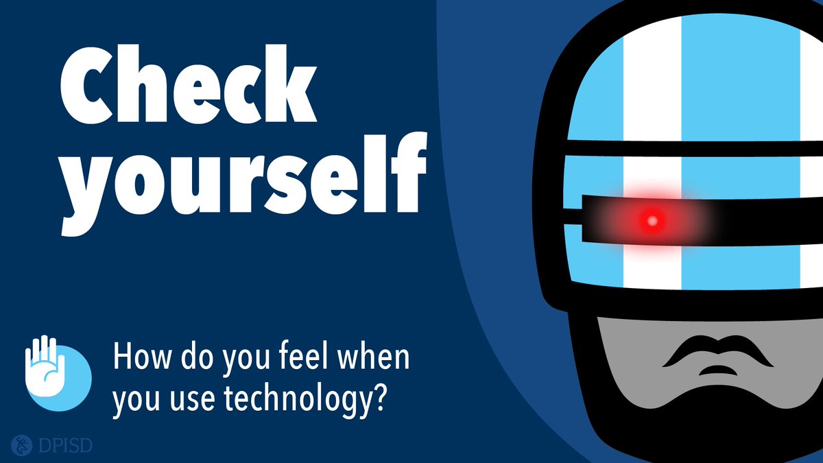 DPISD_DPE's tweet image. How do you feel when you use technology?