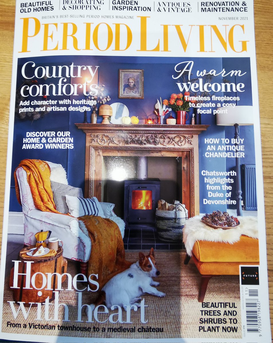 Thanks <a href="/PeriodLivingMag/">PeriodLivingMag</a> for the lovely article on Emery Walker's House in this month's issue. <a href="/EmeryWalker_org/">Emery Walker Trust</a>