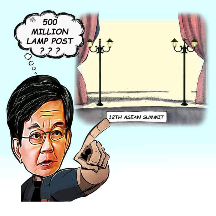 ChealsyMaroon's tweet photo. Si PING ang nag exposed sa maanumalyang overpriced decorative lamp posts sa Cebu International Convention Center para sa paghahanda ng 12th ASEAN SUMMIT.
BASTA ANUMALYA EXPOSED YAN KAY PING!

#PINGismyPRESIDENT
#kayPINGako
#PINGismyLEADER https://t.co/74poghPeES