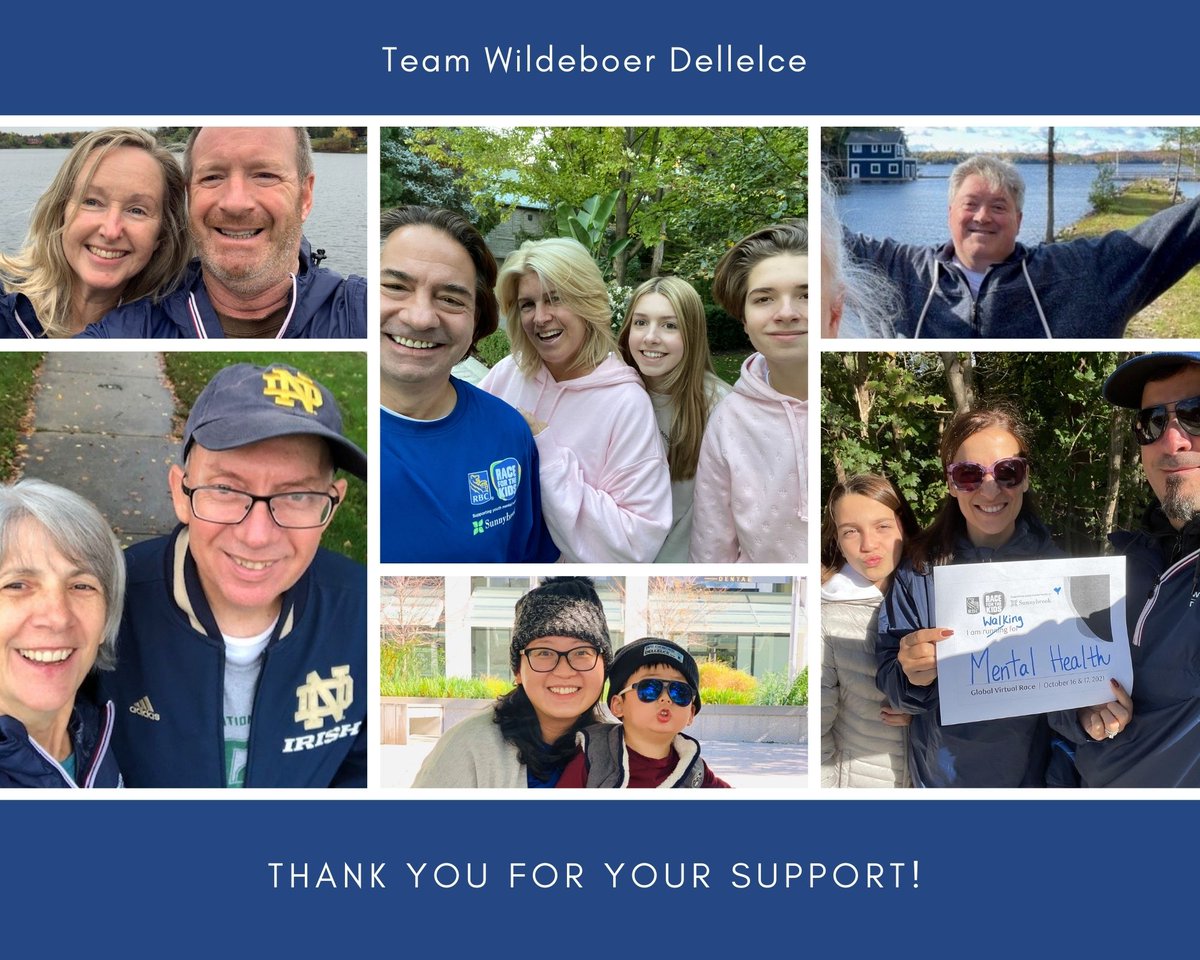 wildlaw's tweet image. Last Tuesday and on the weekend, Team Wildeboer Dellelce showed their support for RBC @RaceforKidsTO! Thank you to everyone who donated to our team, raised money for the #FamilyNavigationProject at @Sunnybrook and raised awareness for #YouthMentalHealth! #RBCRacefortheKidsTO