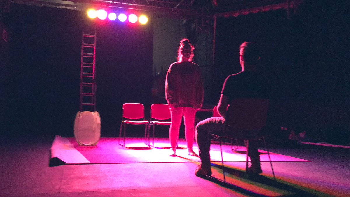 Tech tech tech! 1 more sleep until we open.  Do not miss the amazing talent that is <a href="/GeorgieHalford/">georgie halford</a> and <a href="/Roel_Fox/">Roel Fox</a> in this play! They will have you laughing with joy and they may even break your heart a little bit... <a href="/NewWimbTheatre/">New Wimbledon Theatre</a> 

Book here: atgtickets.com/shows/epic-lov…