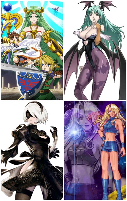 There's a poll on my patreon for this month's character. Palu, Morrigan, 2B, or Samus? All pretty darn close too i wonder who'll win 👁️👁️ 