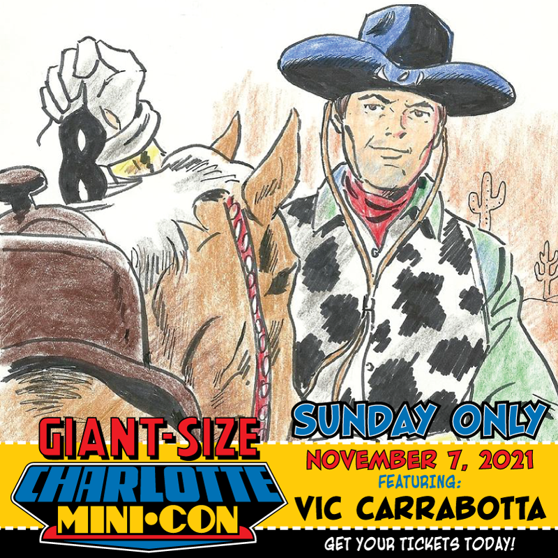 heroesonline's tweet photo. LOOK WHO'S COMING TO #GSCMC this Nov 7!
No #VintageComicShow would be complete without a true #SilverAgeArtist!! Lucky for us, we have the incredibly kind, immensely-talented, VIC CARRABOTTA joining us SUNDAY, NOVEMBER 7!!
Get your tickets TODAY https://t.co/2bVNrs3ZCi https://t.co/t9UxXlpZUO