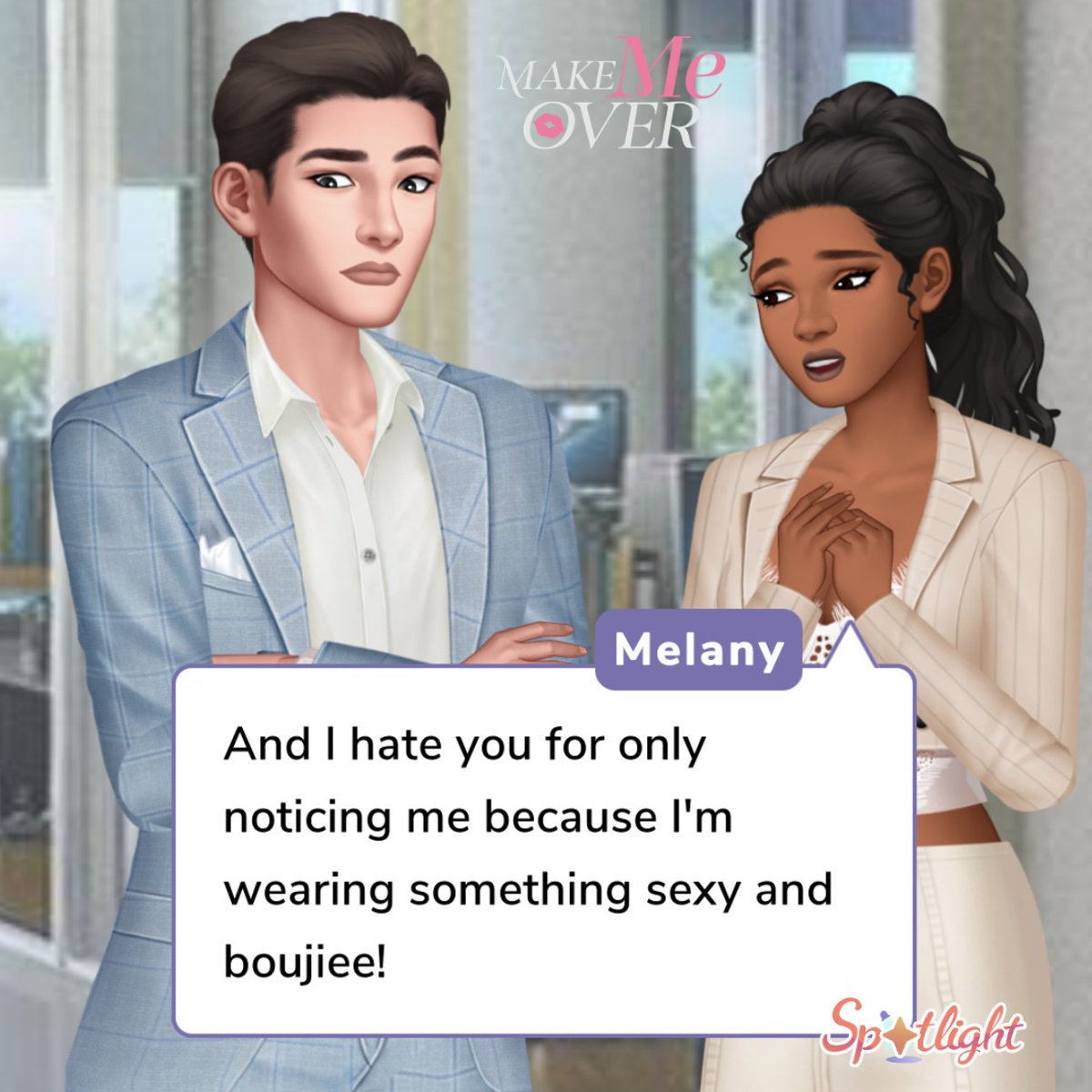 This is it! How does your story end? And WHO does it end with? 🤷🏻‍♀️💕
Read the Grand Finale of Make Me Over on Spotlight! 💖✨

#Spotlightgame #MakeMeOver #JessicaPrince #ChanceEncounters