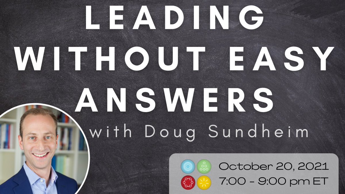 Leading in uncertain times is what separates true leaders from the rest. In this four-week class, Doug Sundheim will walk you through how to lead with confidence even when there are no easy answers and other more. #alignedliving #takingsmartrisk
Register: thealignedcenter.com/event/leadingw…