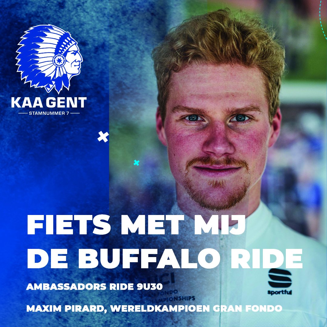 KAAGent's tweet image. Niet alleen het weer ziet er prima uit nu zaterdag, ook het gezelschap kan tellen! ☀️🚲
Fiets mee met wegkapitein @MaximPirard, wereldkampioen Gran Fondo, doorheen de Vlaamse Ardennen.
Bevoorrading in het Centrum Ronde Van Vlaanderen. 😋

#BuffaloRide#CRVV#Scott